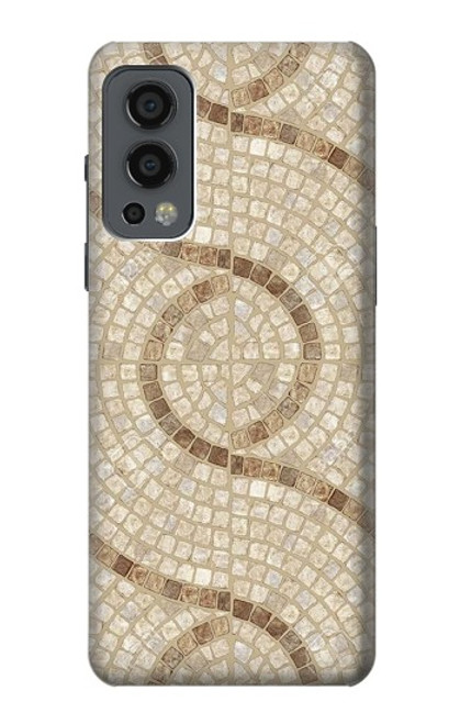 W3703 Mosaic Tiles Hülle Schutzhülle Taschen und Leder Flip für OnePlus Nord 2 5G