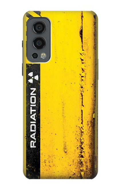 W3714 Radiation Warning Hülle Schutzhülle Taschen und Leder Flip für OnePlus Nord 2 5G