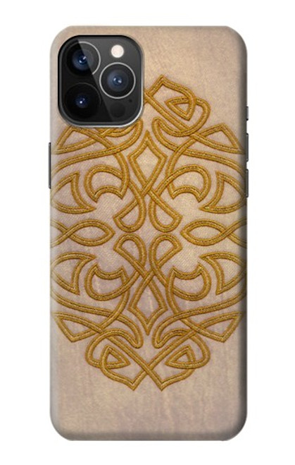 W3796 Celtic Knot Hülle Schutzhülle Taschen und Leder Flip für iPhone 12, iPhone 12 Pro