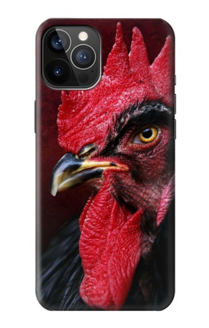 W3797 Chicken Rooster Hülle Schutzhülle Taschen und Leder Flip für iPhone 12, iPhone 12 Pro