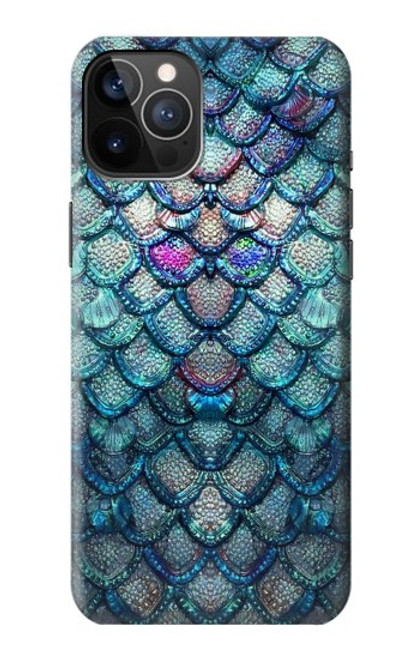 W3809 Mermaid Fish Scale Hülle Schutzhülle Taschen und Leder Flip für iPhone 12, iPhone 12 Pro