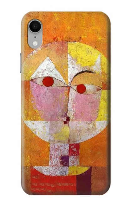 W3811 Paul Klee Senecio Man Head Hülle Schutzhülle Taschen und Leder Flip für iPhone XR