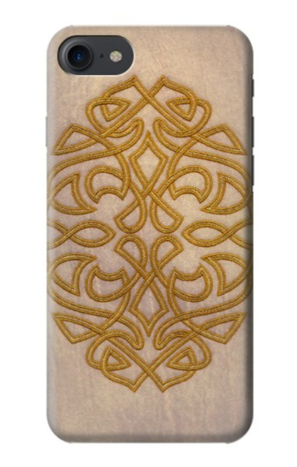 W3796 Celtic Knot Hülle Schutzhülle Taschen und Leder Flip für iPhone 7, iPhone 8, iPhone SE (2020) (2022)