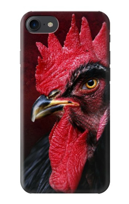 W3797 Chicken Rooster Hülle Schutzhülle Taschen und Leder Flip für iPhone 7, iPhone 8, iPhone SE (2020) (2022)
