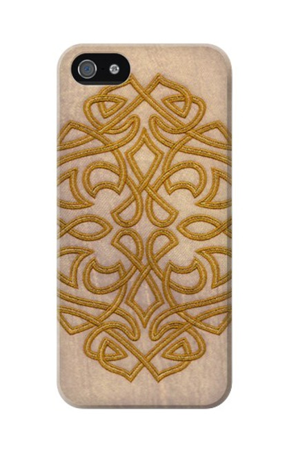 W3796 Celtic Knot Hülle Schutzhülle Taschen und Leder Flip für iPhone 5C