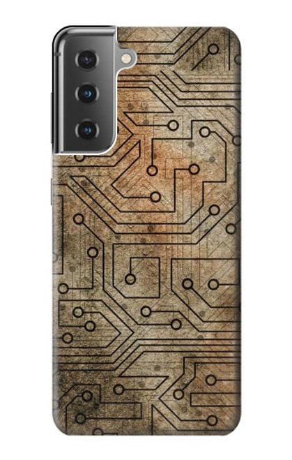 W3812 PCB Print Design Hülle Schutzhülle Taschen und Leder Flip für Samsung Galaxy S21 Plus 5G, Galaxy S21+ 5G