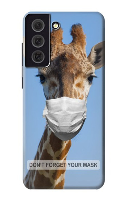 W3806 Giraffe New Normal Hülle Schutzhülle Taschen und Leder Flip für Samsung Galaxy S21 FE 5G