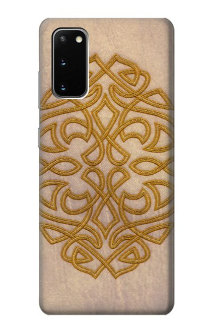 W3796 Celtic Knot Hülle Schutzhülle Taschen und Leder Flip für Samsung Galaxy S20