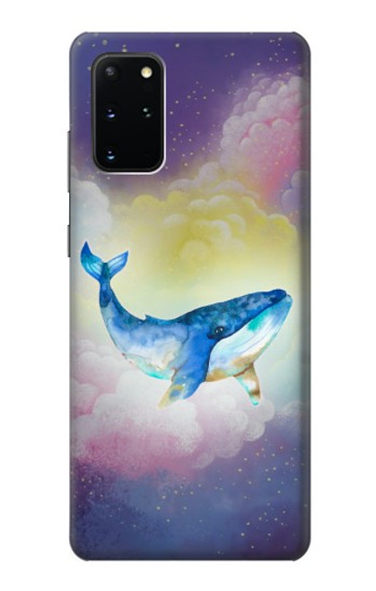 W3802 Dream Whale Pastel Fantasy Hülle Schutzhülle Taschen und Leder Flip für Samsung Galaxy S20 Plus, Galaxy S20+