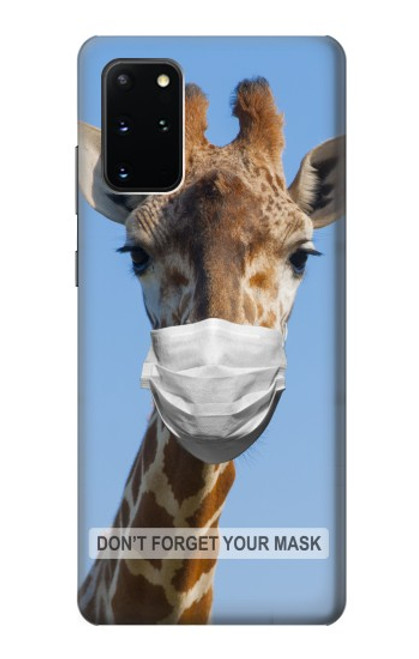 W3806 Giraffe New Normal Hülle Schutzhülle Taschen und Leder Flip für Samsung Galaxy S20 Plus, Galaxy S20+
