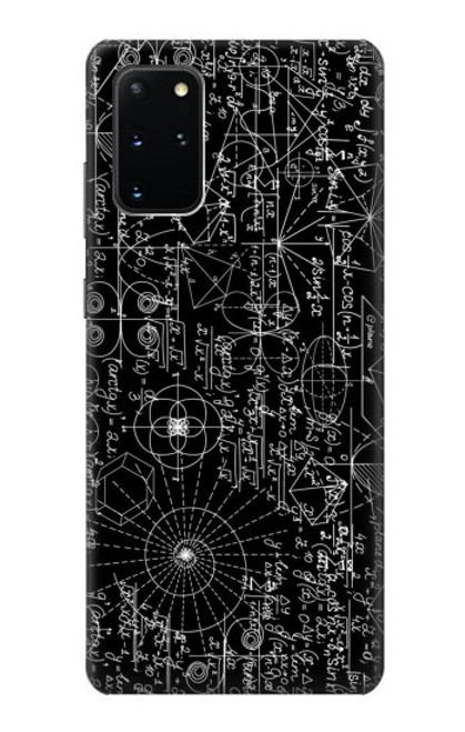 W3808 Mathematics Blackboard Hülle Schutzhülle Taschen und Leder Flip für Samsung Galaxy S20 Plus, Galaxy S20+