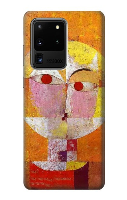 W3811 Paul Klee Senecio Man Head Hülle Schutzhülle Taschen und Leder Flip für Samsung Galaxy S20 Ultra