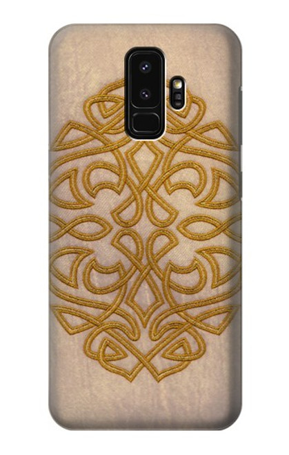 W3796 Celtic Knot Hülle Schutzhülle Taschen und Leder Flip für Samsung Galaxy S9 Plus