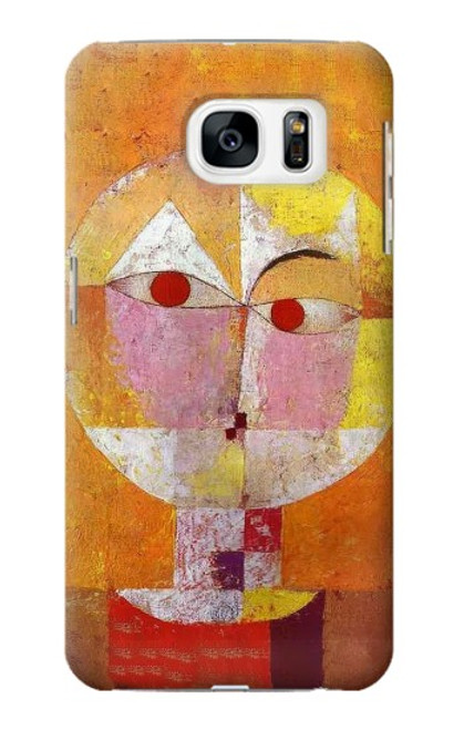 W3811 Paul Klee Senecio Man Head Hülle Schutzhülle Taschen und Leder Flip für Samsung Galaxy S7