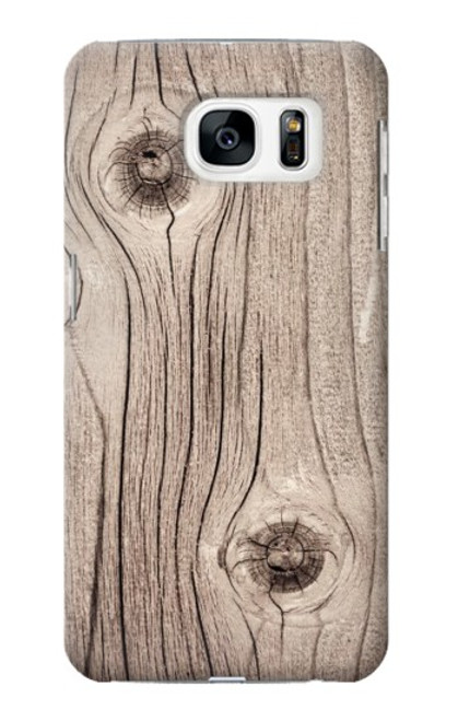 W3822 Tree Woods Texture Graphic Printed Hülle Schutzhülle Taschen und Leder Flip für Samsung Galaxy S7