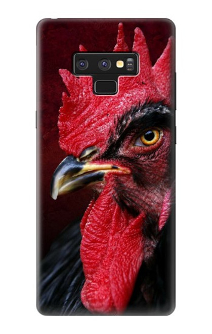 W3797 Chicken Rooster Hülle Schutzhülle Taschen und Leder Flip für Note 9 Samsung Galaxy Note9