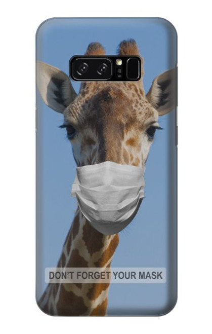 W3806 Giraffe New Normal Hülle Schutzhülle Taschen und Leder Flip für Note 8 Samsung Galaxy Note8