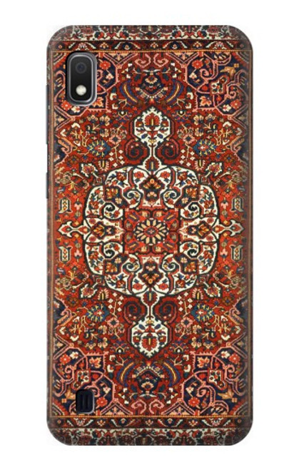 W3813 Persian Carpet Rug Pattern Hülle Schutzhülle Taschen und Leder Flip für Samsung Galaxy A10