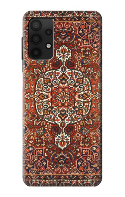 W3813 Persian Carpet Rug Pattern Hülle Schutzhülle Taschen und Leder Flip für Samsung Galaxy A32 4G