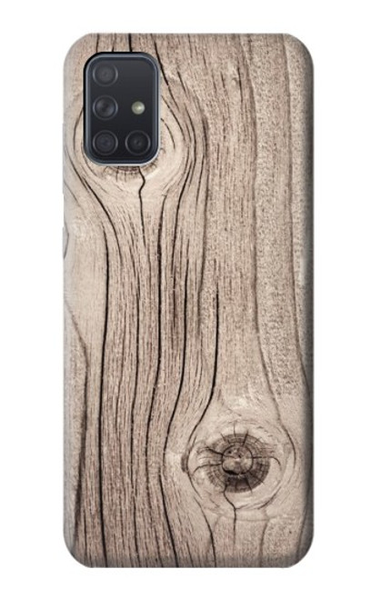 W3822 Tree Woods Texture Graphic Printed Hülle Schutzhülle Taschen und Leder Flip für Samsung Galaxy A71 5G