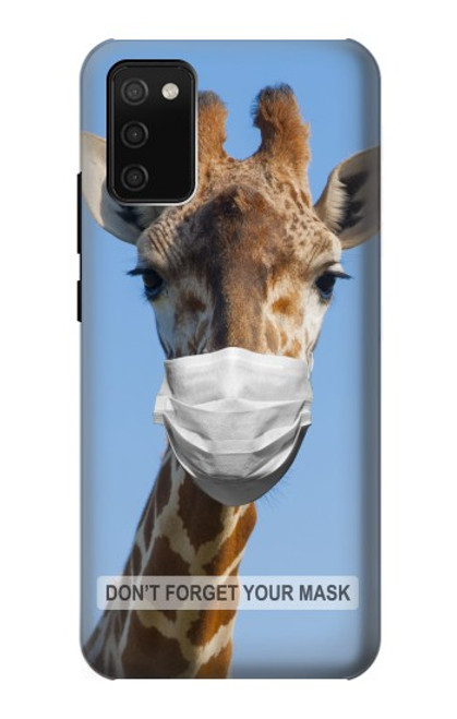 W3806 Giraffe New Normal Hülle Schutzhülle Taschen und Leder Flip für Samsung Galaxy A02s, Galaxy M02s