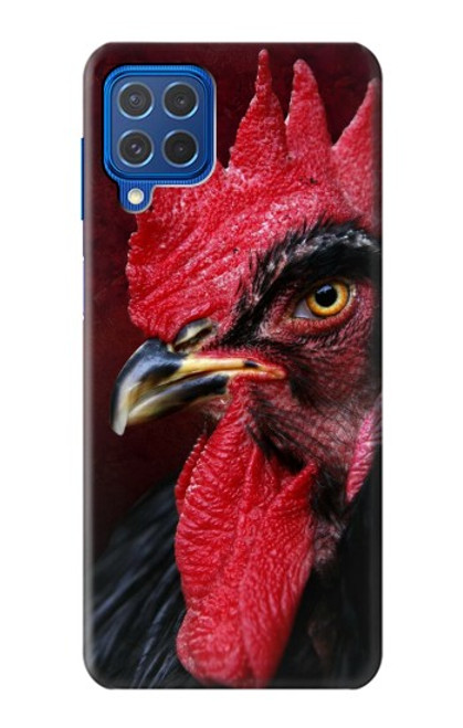 W3797 Chicken Rooster Hülle Schutzhülle Taschen und Leder Flip für Samsung Galaxy M62