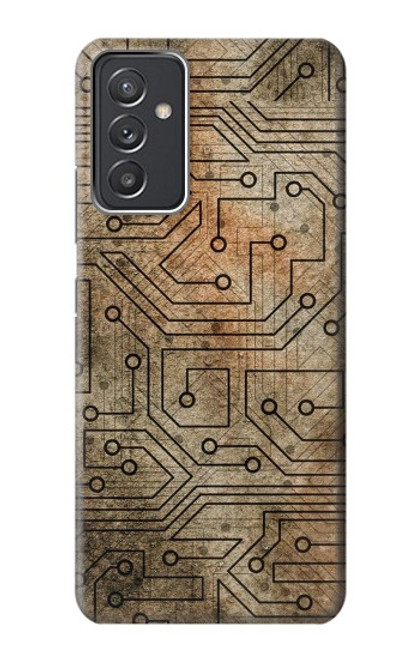 W3812 PCB Print Design Hülle Schutzhülle Taschen und Leder Flip für Samsung Galaxy Quantum 2