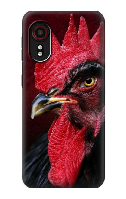 W3797 Chicken Rooster Hülle Schutzhülle Taschen und Leder Flip für Samsung Galaxy Xcover 5