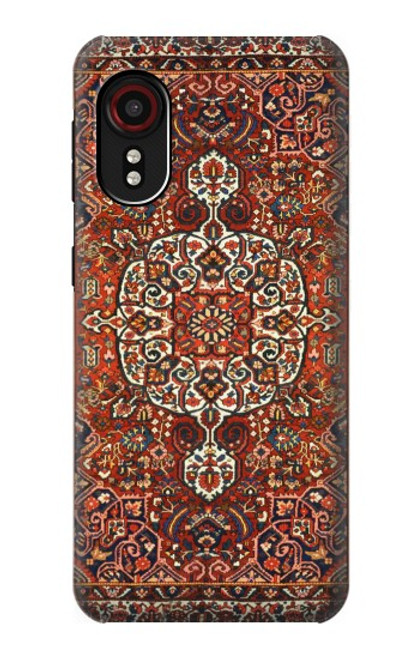 W3813 Persian Carpet Rug Pattern Hülle Schutzhülle Taschen und Leder Flip für Samsung Galaxy Xcover 5