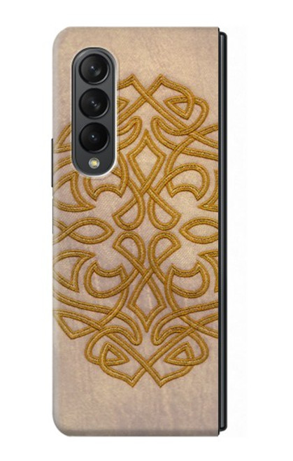 W3796 Celtic Knot Hülle Schutzhülle Taschen Flip für Samsung Galaxy Z Fold 3 5G