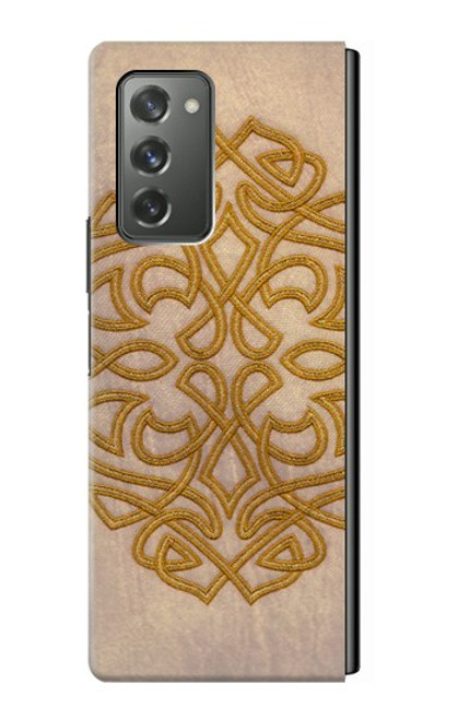 W3796 Celtic Knot Hülle Schutzhülle Taschen Flip für Samsung Galaxy Z Fold2 5G