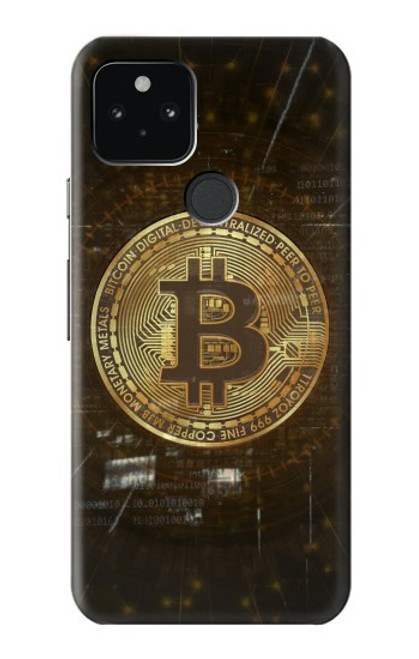 W3798 Cryptocurrency Bitcoin Hülle Schutzhülle Taschen und Leder Flip für Google Pixel 5