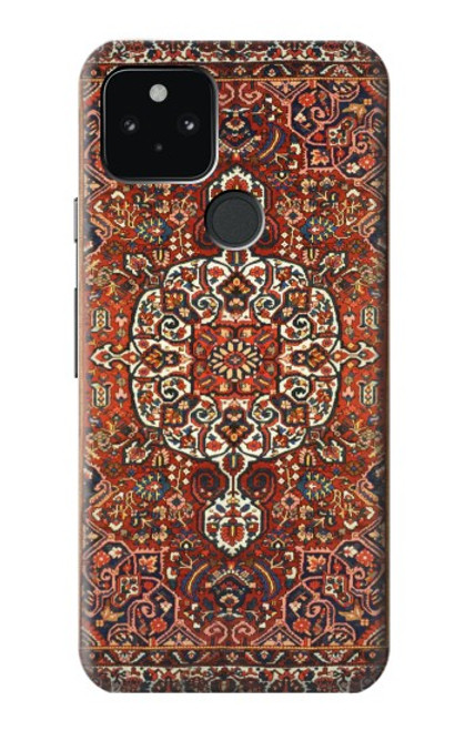 W3813 Persian Carpet Rug Pattern Hülle Schutzhülle Taschen und Leder Flip für Google Pixel 5