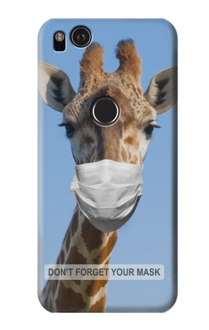 W3806 Giraffe New Normal Hülle Schutzhülle Taschen und Leder Flip für Google Pixel 2
