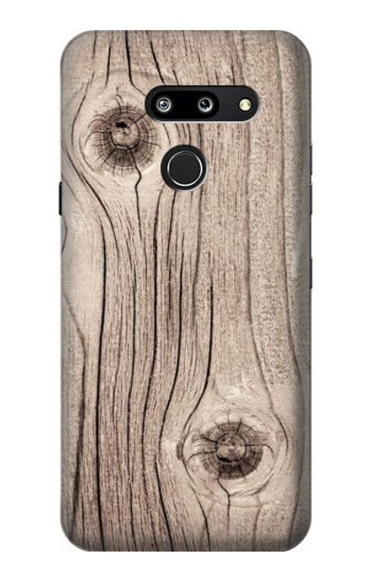 W3822 Tree Woods Texture Graphic Printed Hülle Schutzhülle Taschen und Leder Flip für LG G8 ThinQ