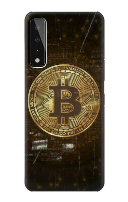 W3798 Cryptocurrency Bitcoin Hülle Schutzhülle Taschen und Leder Flip für LG Stylo 7 5G