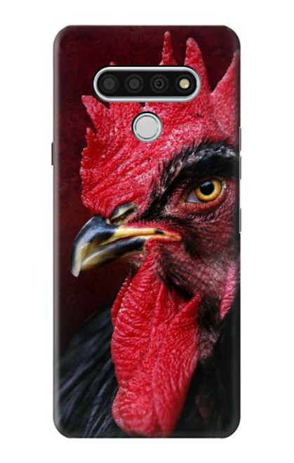 W3797 Chicken Rooster Hülle Schutzhülle Taschen und Leder Flip für LG Stylo 6