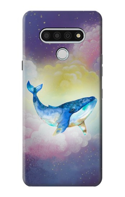 W3802 Dream Whale Pastel Fantasy Hülle Schutzhülle Taschen und Leder Flip für LG Stylo 6