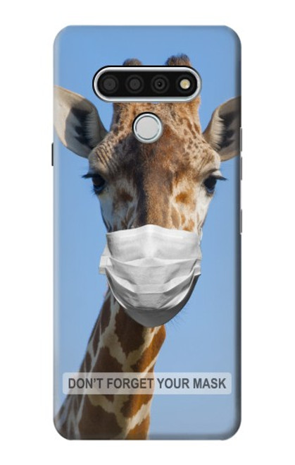 W3806 Giraffe New Normal Hülle Schutzhülle Taschen und Leder Flip für LG Stylo 6