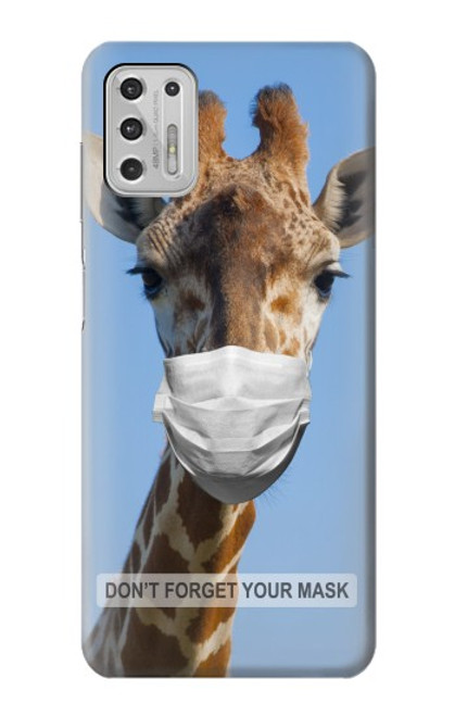 W3806 Giraffe New Normal Hülle Schutzhülle Taschen und Leder Flip für Motorola Moto G Stylus (2021)