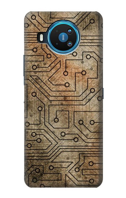 W3812 PCB Print Design Hülle Schutzhülle Taschen und Leder Flip für Nokia 8.3 5G