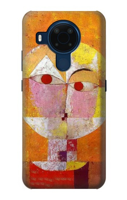 W3811 Paul Klee Senecio Man Head Hülle Schutzhülle Taschen und Leder Flip für Nokia 5.4