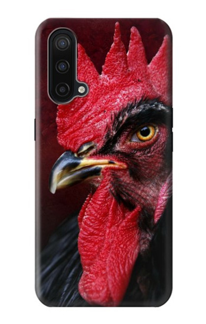 W3797 Chicken Rooster Hülle Schutzhülle Taschen und Leder Flip für OnePlus Nord CE 5G