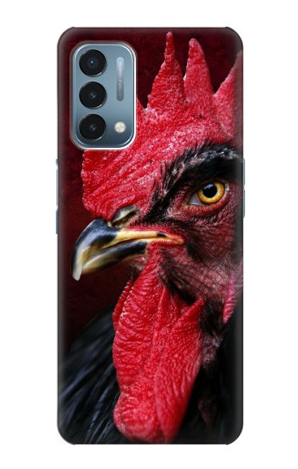 W3797 Chicken Rooster Hülle Schutzhülle Taschen und Leder Flip für OnePlus Nord N200 5G