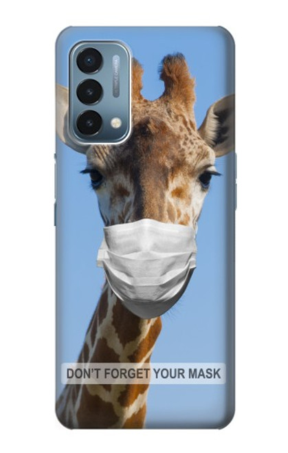 W3806 Giraffe New Normal Hülle Schutzhülle Taschen und Leder Flip für OnePlus Nord N200 5G