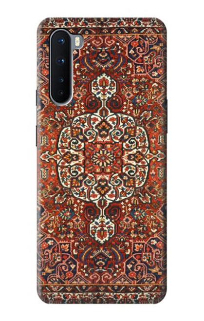 W3813 Persian Carpet Rug Pattern Hülle Schutzhülle Taschen und Leder Flip für OnePlus Nord