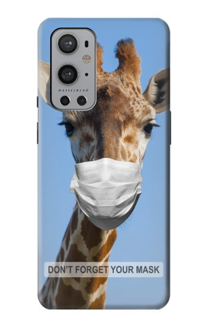 W3806 Giraffe New Normal Hülle Schutzhülle Taschen und Leder Flip für OnePlus 9 Pro