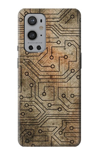 W3812 PCB Print Design Hülle Schutzhülle Taschen und Leder Flip für OnePlus 9 Pro