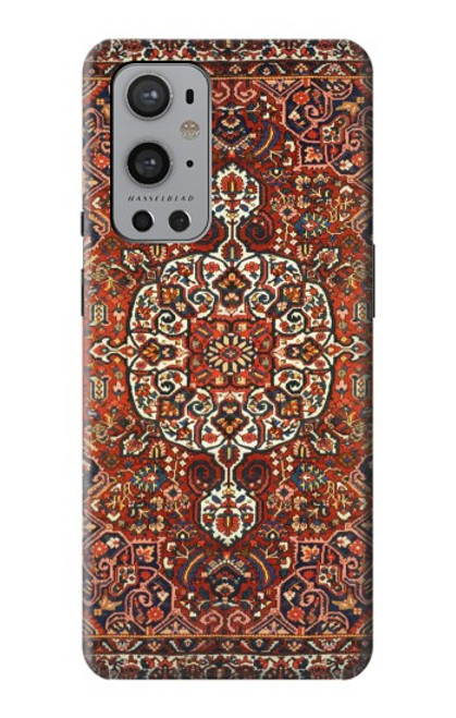 W3813 Persian Carpet Rug Pattern Hülle Schutzhülle Taschen und Leder Flip für OnePlus 9 Pro