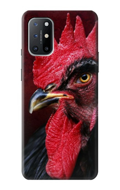 W3797 Chicken Rooster Hülle Schutzhülle Taschen und Leder Flip für OnePlus 8T